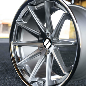 SY-09172 <span class=keywords><strong>Jantes</strong></span> en alliage d'aluminium brossé de luxe 1 pièce, sur mesure, 5x114.3 5x130, 18 19 20 21 22 24 26 <span class=keywords><strong>pouces</strong></span> pour F30 - Product Image 3