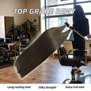 ขายส่งผมต่อแบบ Pre-Bonded Remy ของรัสเซีย สีบลอนด์ไอซ์ บาลายาจ แบบปลายแบนเต็มเส้น ย้อมสีธรรมชาติ ผมแท้คุณภาพสูง - Product Image 2