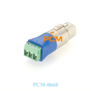 DMX512 XLR <span class=keywords><strong>3</strong></span>针母至<span class=keywords><strong>3</strong></span>芯无焊接线端子，DMX512 XLR至螺钉接线端子，用于照明的DIY接线 - Product Image 3