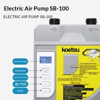 Pompe à air électrique KOETSU SB-100 pour gonflage de planches de surf et de paddle, et pour voitures (avec suralimentation DC)