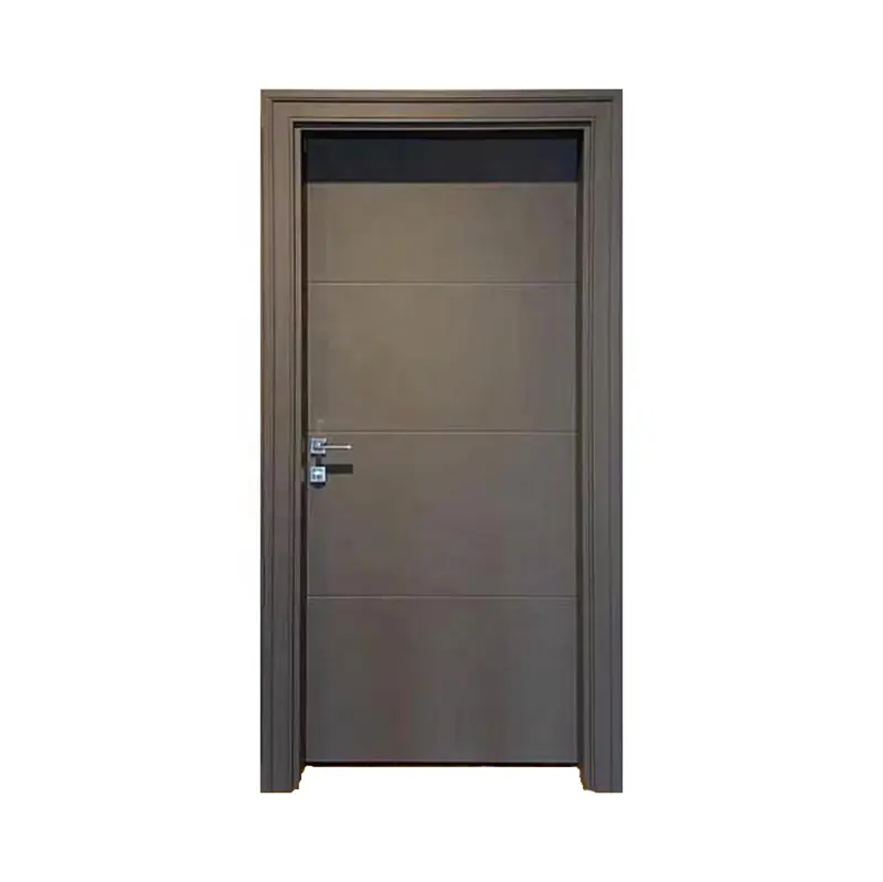 PVC木製ドアインテリア木製ドア工場卸売人気アパート用