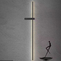 JACKSUN Escalier Linéaire LED Fer Applique Couloir Éclairage Intérieur Chevet Chambre Salon Luminaires