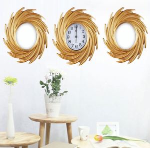 Horloge murale moderne personnelle créative rétro quartz acrylique Radio écologique avec design muet clair et aiguille des secondes de balayage - Product Image 1