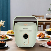 Appareils de cuisine de haute qualité Mini cuiseur à riz 0.8L 350w ménage petit cuiseur à riz électrique