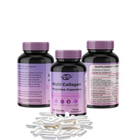 Prix d'usine OEM Capsules de peptides de collagène marin Offre Spéciale avec acide hyaluronique pour la santé de la peau, des cheveux, des ongles et des articulations