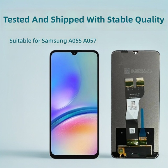 For Samsung A05s Cell Phone Touch Screen with 6.7 Display LCD 1 Year Warranty Screen Replacement