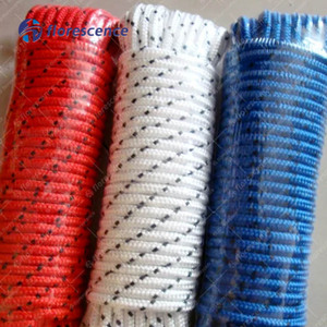 Utilisation en extérieur 16 brins tresse polypropylène utilitaire cordon corde 3/8 pouces - Product Image 4