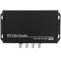Codificador SDI 4 en 1 4K H.265 H.264 para Transmisión en Vivo SRT RTMP RTSP HLS, Servidor IPTV Multicanal, YouTube