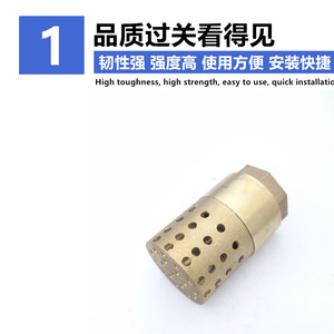Vanne de retenue en laiton 1 pouce pour pompe à eau, vanne de fond avec filtre, vanne unidirectionnelle pour machine de pompage de puits - Product Image 3