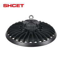 Highbay 100w 150w 200w Commercial & Industrial DIP Dimmable Hi Bay Intérieur Entrepôt Usine Luminaire ufo Led High Bay Lights