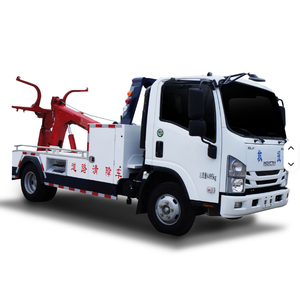 ISUZU KV100 5 Ton dizel manuel yol kurtarma tamir kamyonu yeni kullanılan durum çekici kamyon kurtarma araç traktör çekici kamyon - Product Image 1