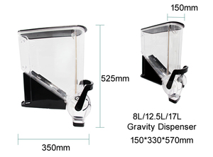 Siêu Thị Hiển Thị Đứng Acrylic Trọng Lực Thức Ăn Dispenser Cho Số Lượng Lớn Thực Phẩm-Gạo Ngọt Ngào Ngũ Cốc Hàng Tạp Hóa Kệ Lưu Trữ Giá - Product Image 3