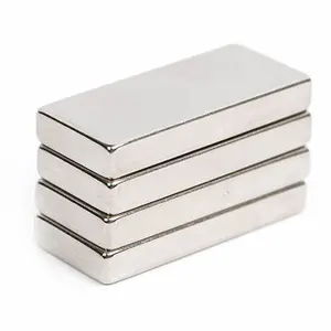 10+years Experience Neodymium Block Magnet Wholesale Permanent N52 Strong Magnet Bar for Motors DC motors Generators