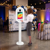 Photomaton portable pour mariage et fête, compatible iPad et appareil photo reflex numérique, avec imprimante et support, en stock aux États-Unis