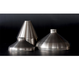 Nhà máy trực tiếp giá rẻ nhôm thép kim loại quay đèn Bìa Ánh sáng Cone Shade trong tấm chế tạo kim loại - Product Image 1