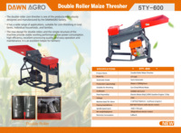 DAWN AGRO Batteuse à Grains Diesel Haute Capacité : Solution de Récolte et de Battage pour la Production Agricole Commerciale à Grande Échelle