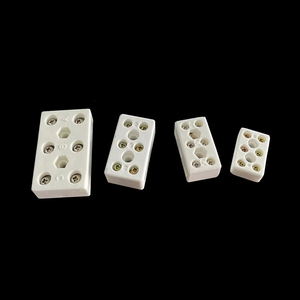 하이 퀄리티 세라믹 알루미나 와이어 터미널 15A 20A 50A 케이블 커넥터 <span class=keywords><strong>2</strong></span> 웨이 세라믹 단자 블록 - Product Image 1