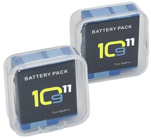 Pin 2800mAh cho Gopro Hero 11 10 9 pin với vỏ cho GoPro 9 10 11 Phụ Kiện máy ảnh - Product Image 2