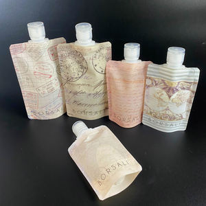 Bolsa transparente personalizada para líquidos, bolsa de plástico para bebidas con boquilla - Product Image 4