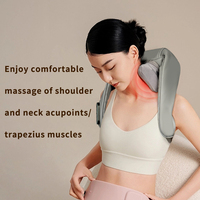 Masseur corporel complet chauffant en ABS, pour le dos, les épaules et le cou, avec contrôle de la minuterie, vente en gros à prix abordable