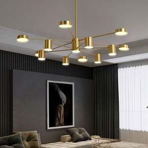 Escalier mariage lampes suspendues grand hôtel led salon éclairage plafonnier <span class=keywords><strong>luxe</strong></span> moderne pendentif lumières lustres - Product Image 4