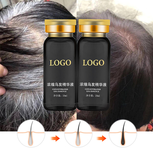 Cheveux blancs à noirs réparation Anti cheveux gris traitement <span class=keywords><strong>Spray</strong></span> restauration des cheveux <span class=keywords><strong>huile</strong></span> de repousse - Product Image 1