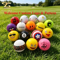 Balle de golf de tournoi haute performance à 4 couches en uréthane moulé, avec logo personnalisé, prix de gros, et étui pour trois balles