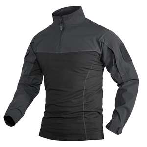 Logo personnalisé Vente en gros T-shirts d'extérieur Vêtements tactiques pour hommes T-shirt tactique T-shirt tactique à manches longues - Product Image 4