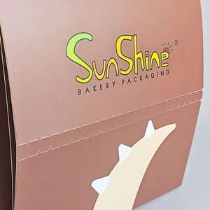 Sunshine Wholesale <b>White</b> Tall <b>Box</b> Pastry Food <b>Box</b> with Handle Customization for Wedding Labobo Cake <b>Box</b> - Product Image 6