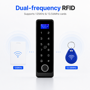 Waterproof IP68 2.4G WiFi Network Access Control Smart Door Reader RFID Biometric Fingerprint Password Reset Tuya App Cloud - Product Image 4