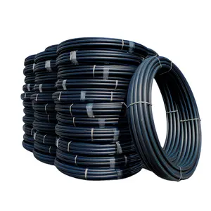 1-1/4 IPS SDR11 PE4710 Black Hdpe Pipe 500' Coil - Hdpe Supply