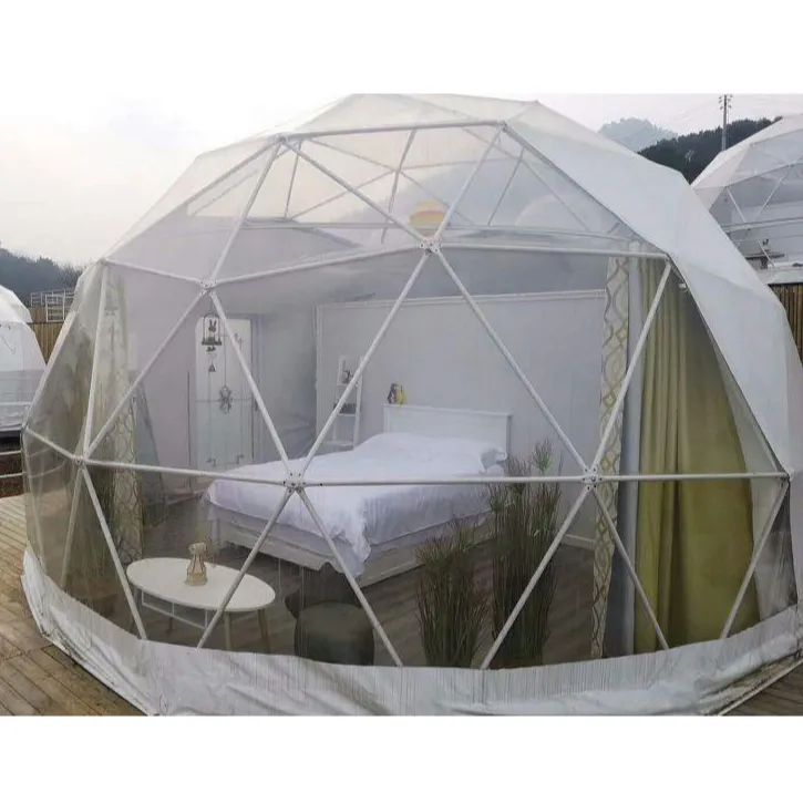 Custom color geodesic dome outdoor event tents for sale