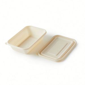 กล่องอาหารกลางวันแบบใช้แล้วทิ้งพร้อมฝาปิดสำหรับอาหารเดลิเวอรี่ ช่องแบ่งอาหารสำหรับซื้อกลับบ้าน และกล่องเบนโตะสำหรับบรรจุอาหารแบบนำกลับบ้าน - Product Image 3