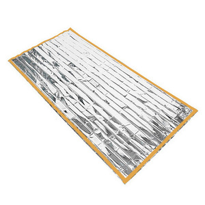 Proveedor de fábrica Logotipo personalizado Primeros auxilios Rescate Supervivencia al aire libre Manta térmica de emergencia Saco de dormir de emergencia - Product Image 1