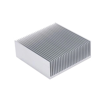 Personnalisation en usine, dissipateur thermique en cuivre et aluminium extrudé de précision, contact direct pour GPU, CPU, refroidissement passif industriel