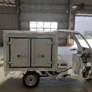 Triciclo Refrigerador de Cabina Abierta de 800W de Tres Ruedas, Tipo Motocicleta, para Entrega de Helados, ¡Gran Oferta! - Product Image 4