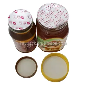 인덕션 씰 내부 황금색 중국 제조업체 땅콩 버터 플라스틱 병