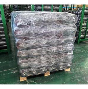 Toile de <span class=keywords><strong>paillage</strong></span> anti-UV en géotextile tissé PP/PE, motif ferme, noir et blanc - Product Image 6