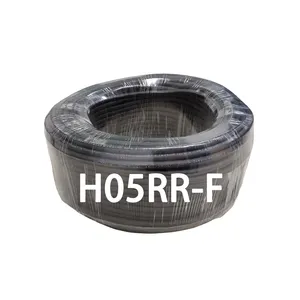 H05rr F 4 Core 4mm2 Soft Conductor 300/500v Rubber Electric Wires Communication Cables