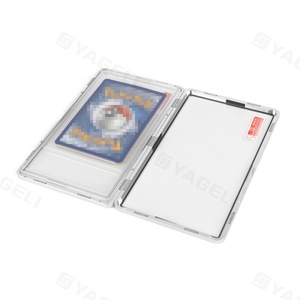 Luxury Modern Custom Logo High Aluminum Glass Magnetic Slab Case Colorful Metal Frame for <b>Protector</b> for Trading Card - Product Image 4