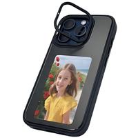 Étui de téléphone portable NFC intelligent à sublimation vierge, design sportif DIY, TPU+PC, antichoc, pour 17 Pro Max
