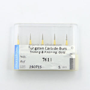 Frese Dentali in Oro TC per Rifinitura e Finitura, 8-12 Lame, Vendita Calda - Product Image 3