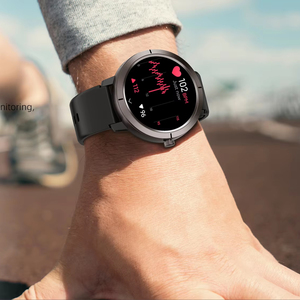 <span class=keywords><strong>Smartwatch</strong></span> di Alta Gamma 5ATM per Coppie in Lega di Zinco e Alluminio con Cinturino in Silicone Liquido Indossabile Senza Sensazione per Uomini e Donne - Product Image 2