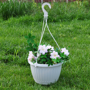 Tongronbo — jardinière ronde suspendue en plastique, de haute qualité, pour le jardin, la maison - Product Image 5