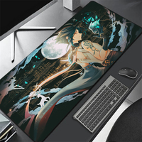 Tapis de Souris Personnalisé Grand Format XXL en Caoutchouc pour Gaming avec Logo, Motif Dessin Animé Mignon, Impression par Sublimation