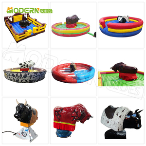 Offre Spéciale : Machine de Combat de Taureau Gonflable Personnalisée pour Parc d'Attractions avec Taureau de Rodeo et Matelas Gonflable à Vendre - Product Image 6