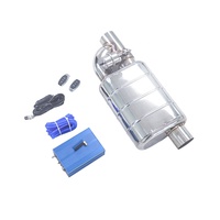YHTT Silencieux d'échappement pneumatique universel à commande électronique sur mesure OEM ODM en acier inoxydable T304 Vente en gros