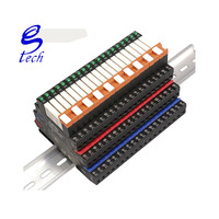 Módulo de Relé Delgado HF-41F, Relé de Potencia Integrado para Montaje en PCB, PLC, 6.2mm de Grosor, Riel DIN, 6 A, Contacto Nominal, Zócalo de Relé Delgado