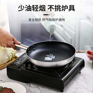 Stufe a Gas Hot conduct padella in alluminio con vernice portatile antiaderente rapida - Product Image 2