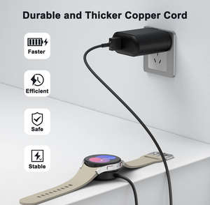 Cargador Inalámbrico con Puerto USB para Reloj Inteligente, Entrada Magnética de 5V 1A, Cable de Carga para Reloj - Product Image 4